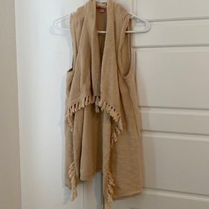 Gold Lilly Sweater Vest